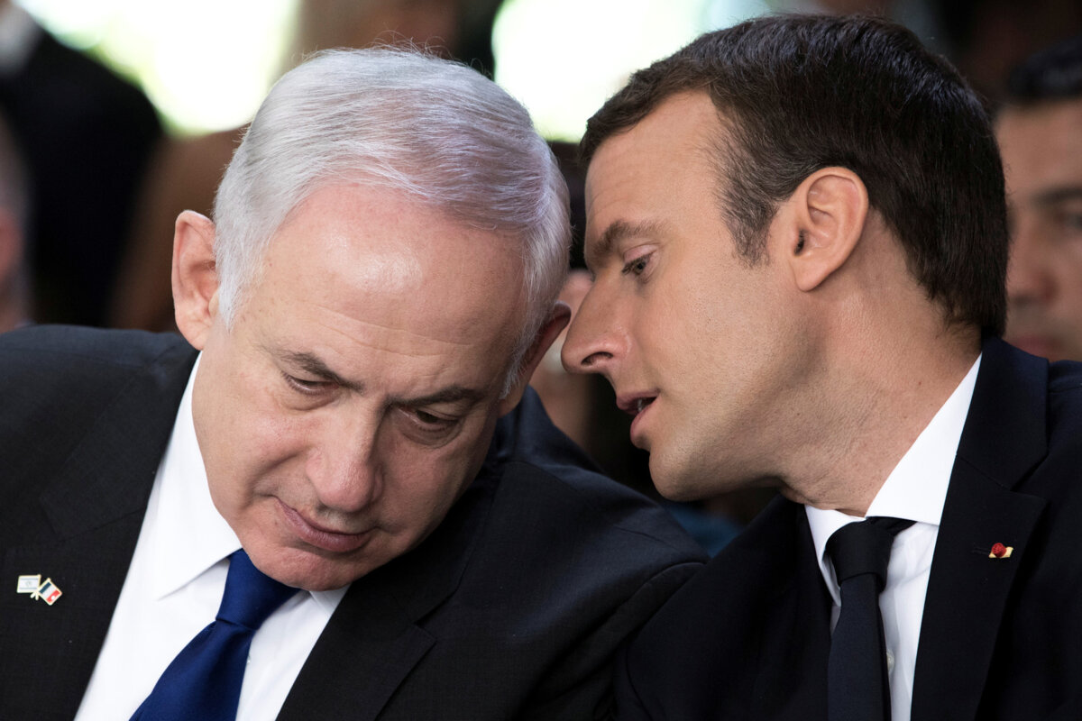 L’infamie de Macron et Netanyahou : deux traîtres à la cause du droit international